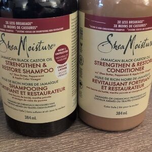 SheaMoisture Jamaican Black Castor Oil Shampoo & Conditioner